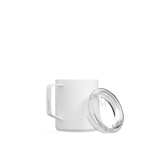 12oz Camp Mug - White
