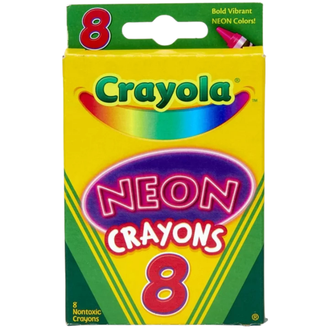 Crayola Neon Crayons (8 pack)