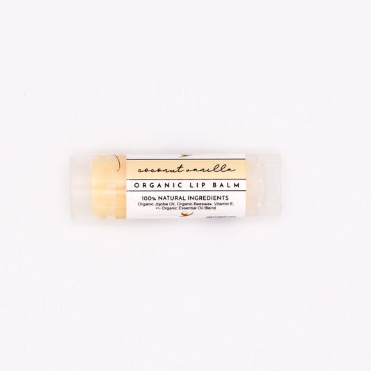 Coconut Vanilla Organic Lip Balm