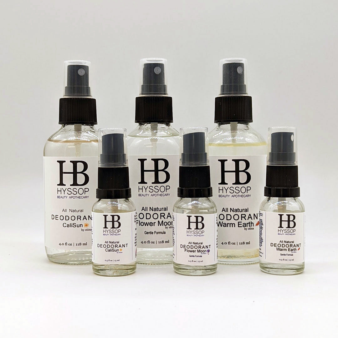 Aluminum-Free Deodorant: Flower Moon by stina Travel Size