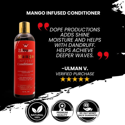 Infused Mango Conditioner (12 FL OZ) Premium Quality