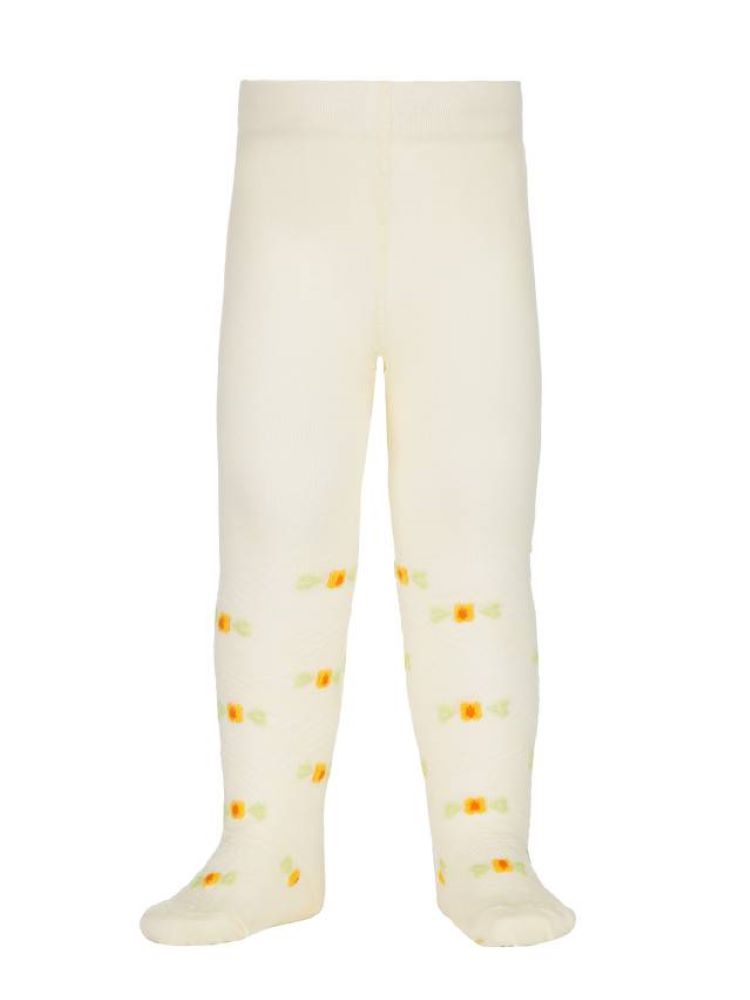 Conte-Kids Bravo #7С-44СП(216) - Cotton Tights For Girls 0/12m.-12/24m.
