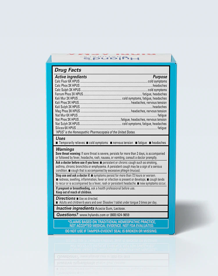 Hyland's Kali Phos 6X Cell Salt Tablets (100 Count)