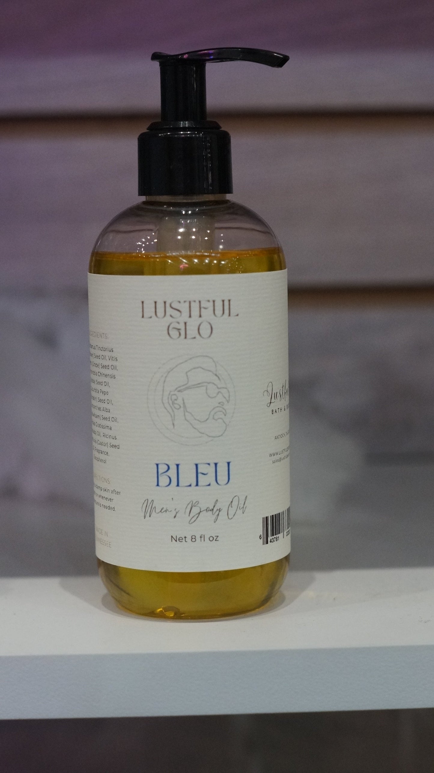 LUSTFUL GLO BODY OIL