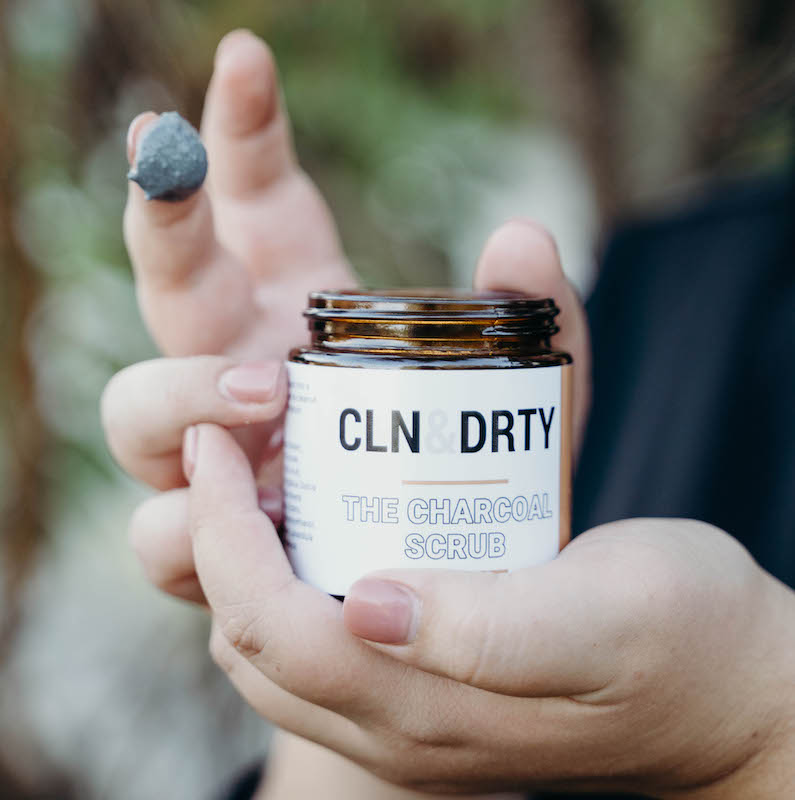 The Charcoal Scrub - charcoal and tea tree exfoliating cleanse