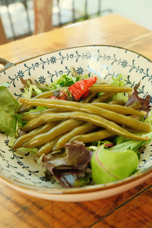Spicy Pickled Snap Beans