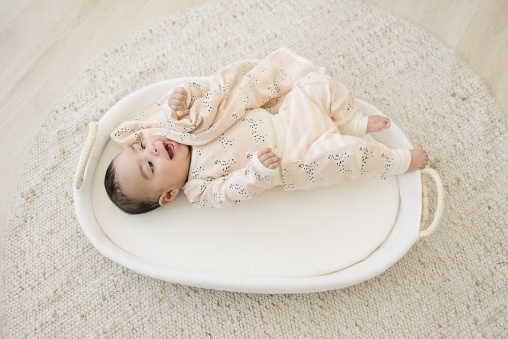 Organic Cotton Long Sleeve Bodysuit - Dalmatian