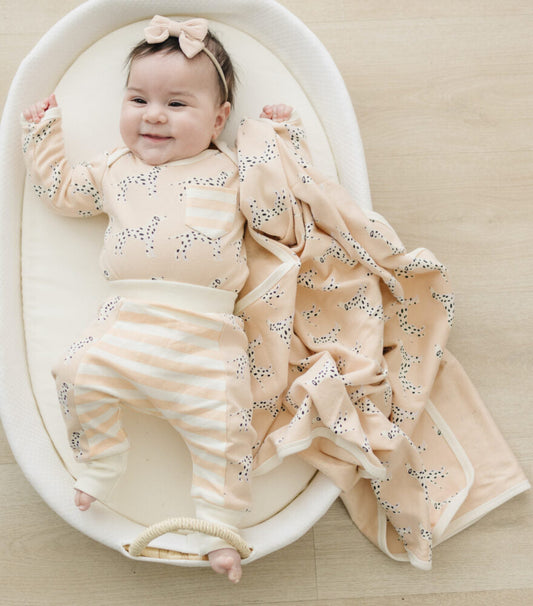 GOTS Certified Organic Cotton Blanket - Dalmatian