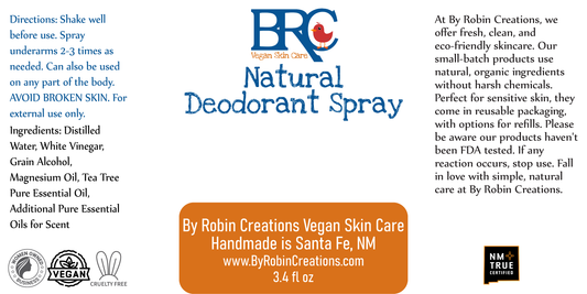 Now With Probiotics! Natural Probiotic Deodorant Spray