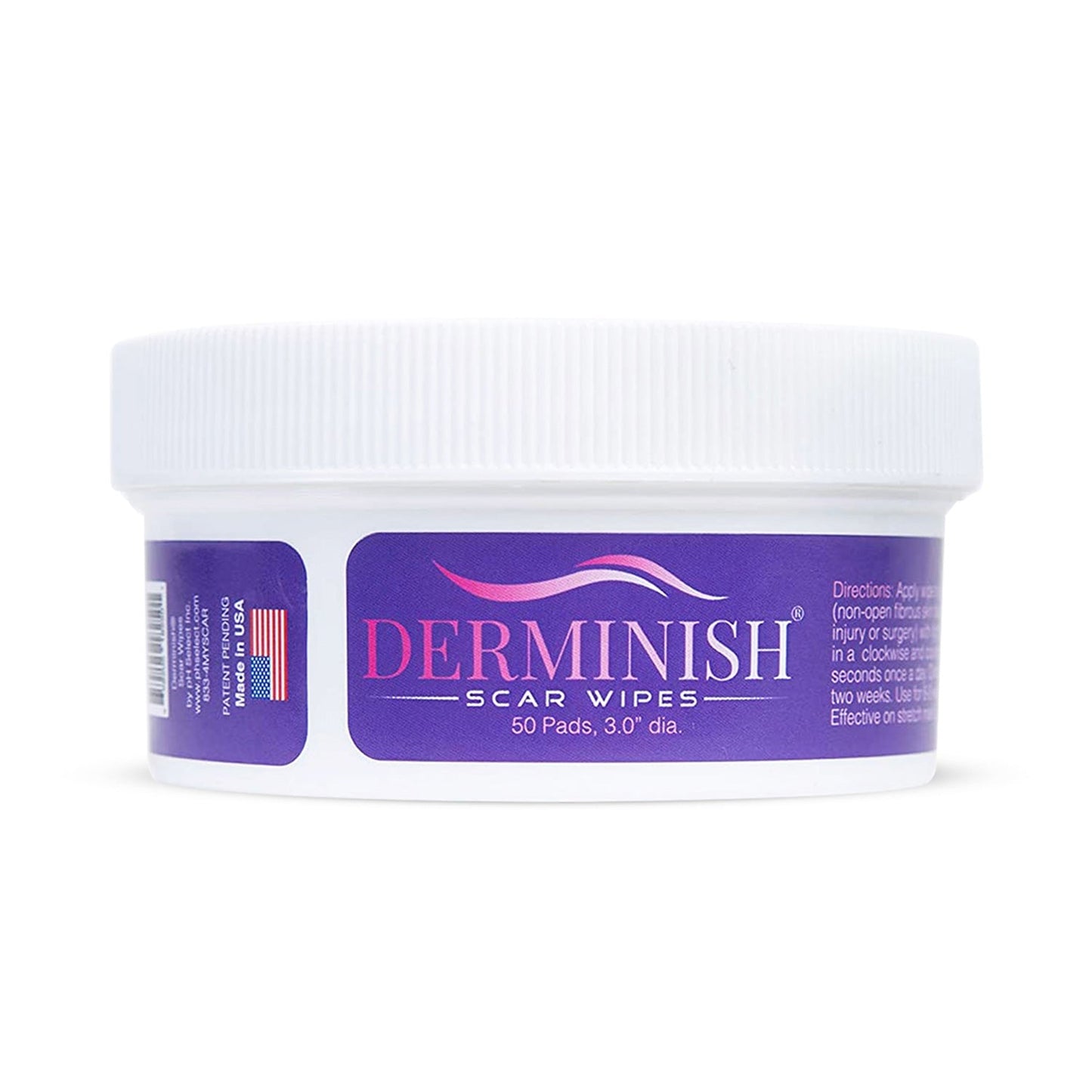 Derminish® Scar Wipes