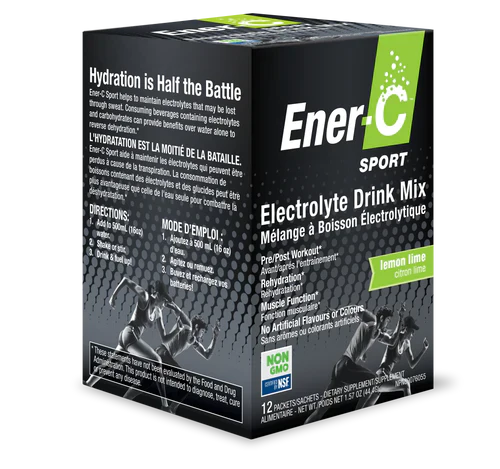 Energ-C Sport Drink Mix Lemon Lime - 12 Count