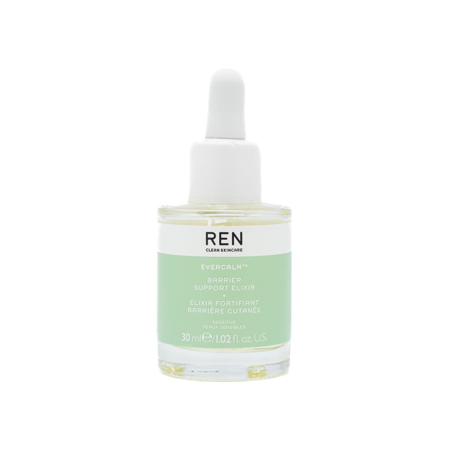 REN Skincare Evercalm Barrier Support Elixir 1.02oz - Small Amount Missing