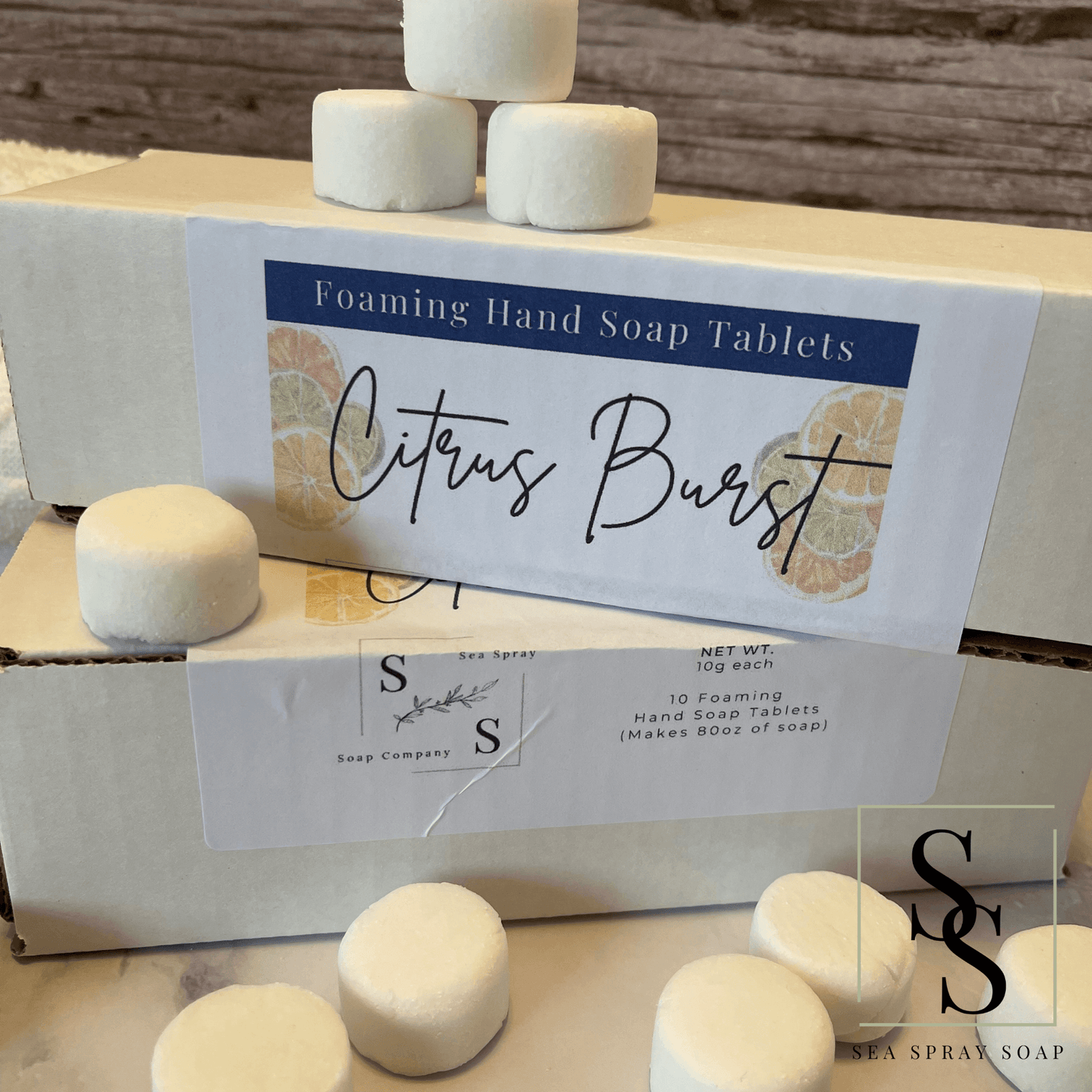 Foam Soap Tablet (Pack of 10)