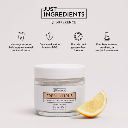 Fresh Citrus Remineralizing Tooth Powder