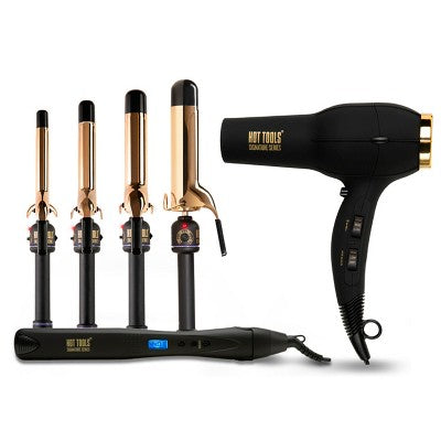 Hot Tools Pro Signature Gold Curling Iron - Imperfect Box