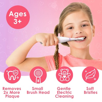 Brusheez Sparkle the Unicorn Kid's Electric Toothbrush Set - Imperfect Box