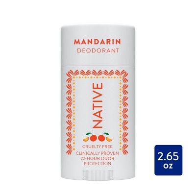 Native Deodorant for Women & Men Limited Edition Jarritos Mandarin 2.65oz - New