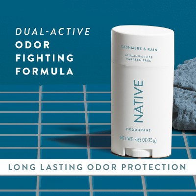 Native Solid Deodorant for Men & Women Sea Salt & Cedar Aluminum-Free 2.65oz - Imperfect Container