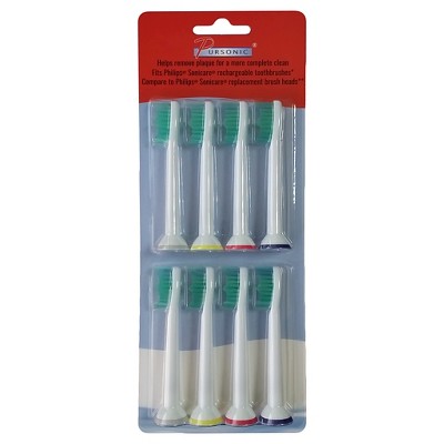 Pursonic Generic Sonicare Replacement Toothbrush Heads 8ct - Imperfect Box