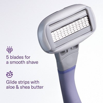 Flamingo Women's Razor Blade Refills 5 Blade Refill Cartridges 8ct - Imperfect Box