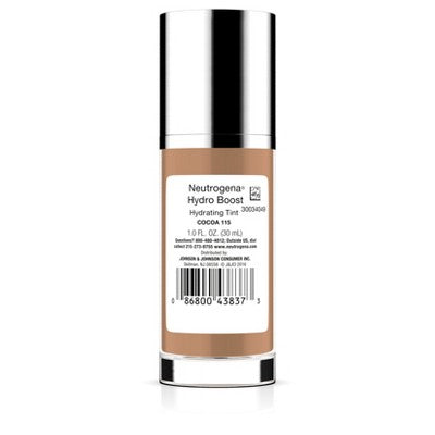 Neutrogena Hydro Boost Hydrating Tint Liquid Foundation 115 Cocoa - Imperfect Container