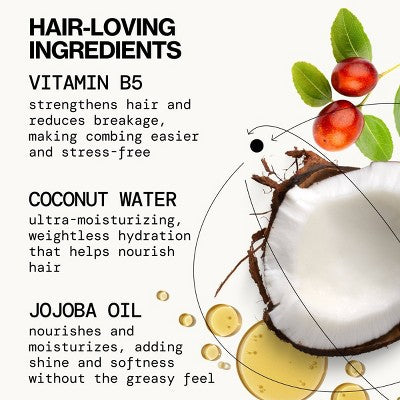Pacifica Coconut Milk Leave on Detangling and Repair Spray 7 fl oz - New