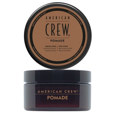 American Crew Men's Medium Hold and High Shine Hair Pomade Gel 3oz - New