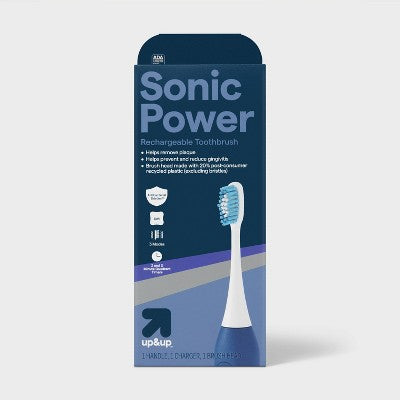 Adult Electric Rechargeable Toothbrush up&up - Imperfect Box