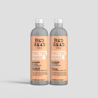TIGI Bed Head Moisture Maniac Moisturizing Hair Care Collection 25.36 fl oz/2ct - New