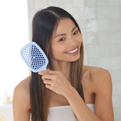 UNbrush Detangler Hair Brush Periwinkle Light Blue - Imperfect Box