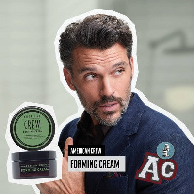 American Crew Men's Medium Hold and Medium Shine Forming Gel Cream 3oz - New