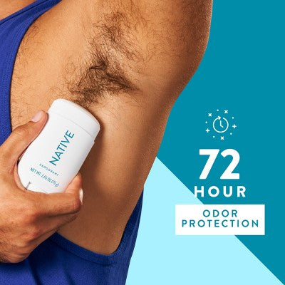 Native Solid Deodorant for Men & Women Ocean & Timber Aluminum-Free 2.65oz - New