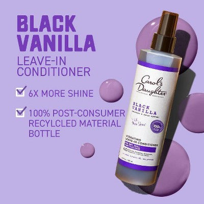 Carol's Daughter Black Vanilla Moisture; Shine Leave In Conditioner for Dry Hair 8 fl oz - New