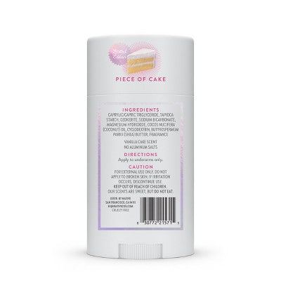 Native Limited Edition Solid Deodorant Vanilla Piece of Cake 2.65oz - Imperfect Container