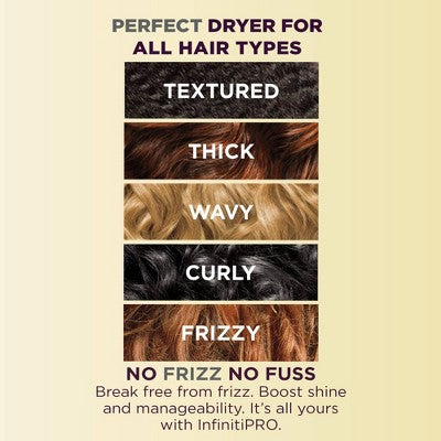 Conair 3 in 1 Styling Hair Dryer Gold 1875 watts - Imperfect Box