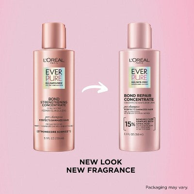 L'Oreal Paris EverPure Sulfate Free Bond Repair Pre Shampoo Treatment 5.1 fl oz - New