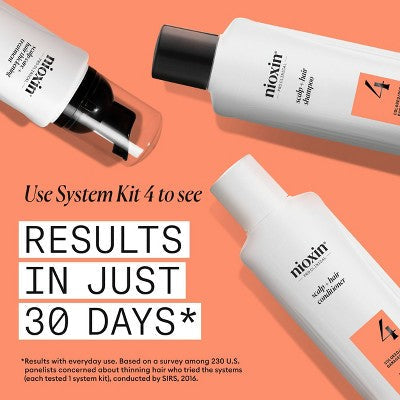 Nioxin System 4 Shampoo Cleanser 10.1 fl oz - Imperfect Container