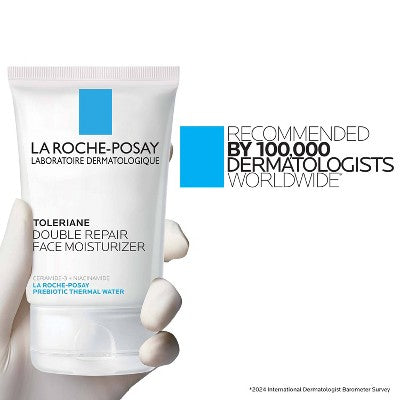 La Roche Posay Toleriane Double Repair Face Moisturizer with Ceramide and Niacinamide 3.38 fl oz - Missing Box