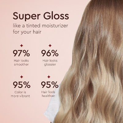 Glaze SuperGloss Color Conditioning Hair Gloss & Toner Vanilla Lights for Highlighted Hair 6.4 fl oz - New