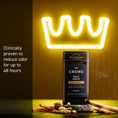 Cremo Solid Deodorant Palo Santo 2.65oz - New