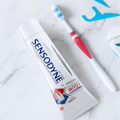 Sensodyne Sensitivity + Gum Whitening 2pk Toothpaste - Imperfect Box