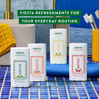 Native Deodorant for Women & Men Limited Edition Jarritos Mandarin 2.65oz - New