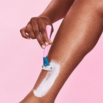 Athena Women's 5 Blade Reusable Razor Kit Pool Party - Imperfect Box