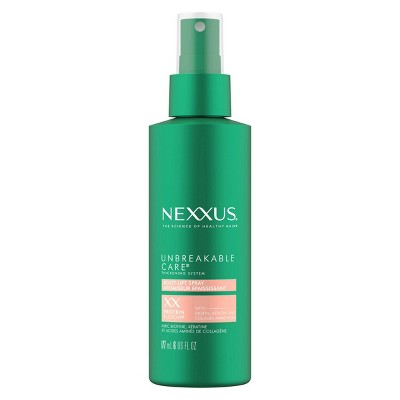 Nexxus Unbreakable Care for Fine & Thin Hair Root Lift Biotin Thickening Spray 6 fl oz - Imperfect container