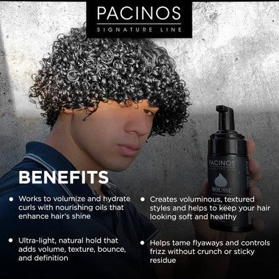 PACINOS Curl Enhancing Mousse 3.4oz - Imperfect Box