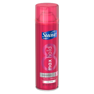 Suave Max Hold Unscented Hairspray 11oz - New