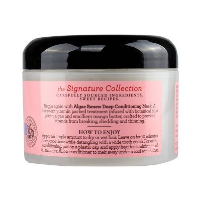 Camille Rose Algae Renew Deep Conditioning Mask 8oz - Imperfect Container