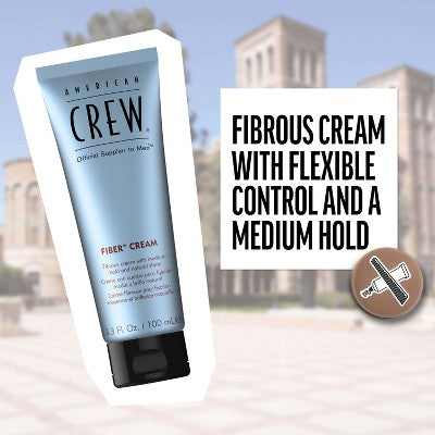 American Crew Fiber Hair Styling Cream 3.3 fl oz - New