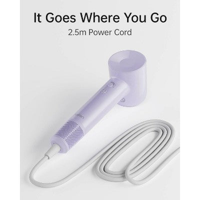 Laifen SE Lite Hair Dryer - Purple 1400 Watts - Imperfect Box