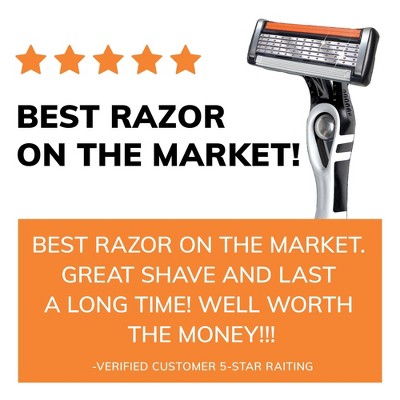 BiC Men & Flex 5 Blades Sensitive Disposable Razors 2ct - New